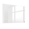 Casca Magnetic Glass Writing Board 900 x 600mm Pure White