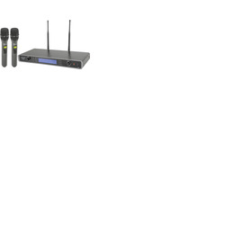 Dual UHF Handheld Microphone System