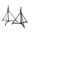 Telescopic Doughty Follow Spot Stand Black