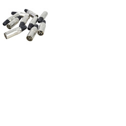 Pk 10 XLR Connector Male 3