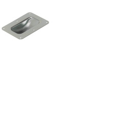 Recessed Steel Caster Dish