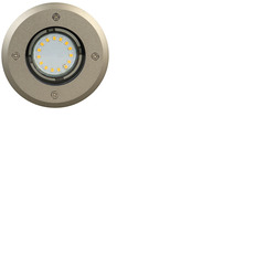 Stainless Steel Circle LED Deck Light 12V