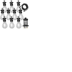 Globe Party Lights with 10 Warm White Lamps