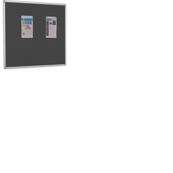 Spaceright Aluminium Framed Felt Noticeboard