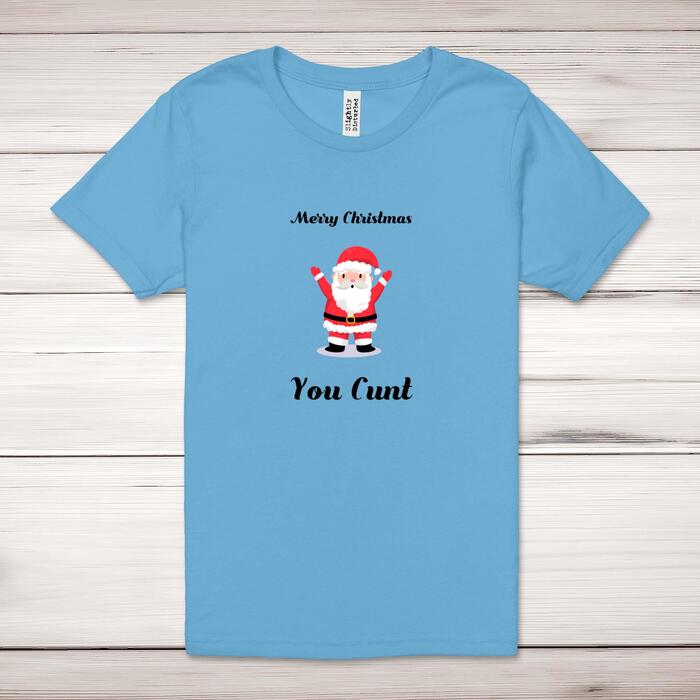 Merry Christmas You... Swearing Adult T
