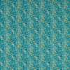 William Morris Mallow Fabric Teal F1680