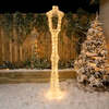 1. 8M Soft Acrylic Light Up Christmas Lamp Post with 200 White