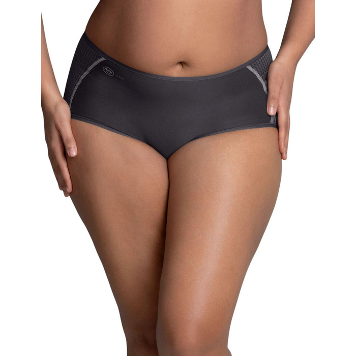 Anita Active Sports Panty - Anthracite - 2XL - 18 (40)