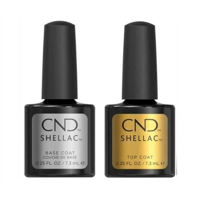 CND - SHELLAC Top & Base Coat Combo - 7. 3ml