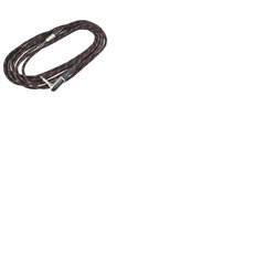 Guitar Lead 3m Braided Straight to Right Angle 1