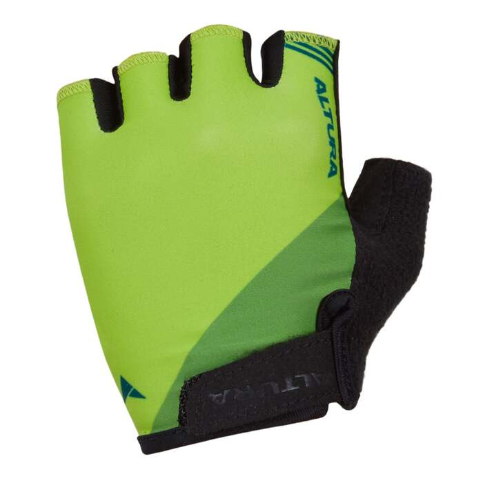 Kids Airstream Cycling Mitts Lime