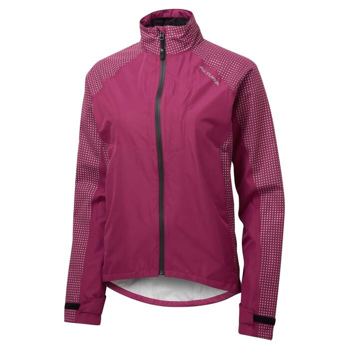 Nightvision Storm Women's Waterproof Cycling Jacket Dark Green | 8 | Altura