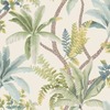 Trailing Palm Wallpaper Green