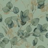 Eucalyptus Leaves Wallpaper Sage Green