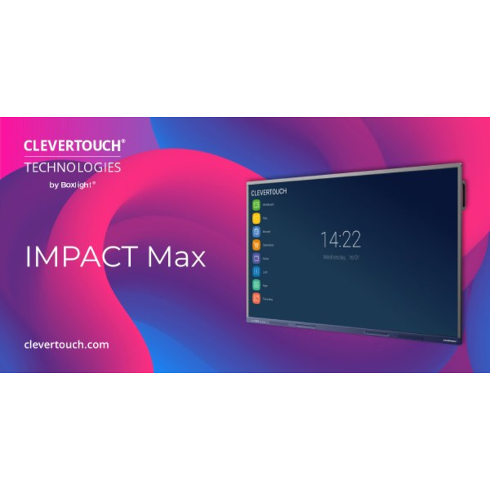 Clevertouch IMPACT MAX Series High Precision Touchscreens