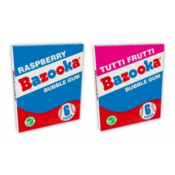Bazooka Bubble Gum Raspberry