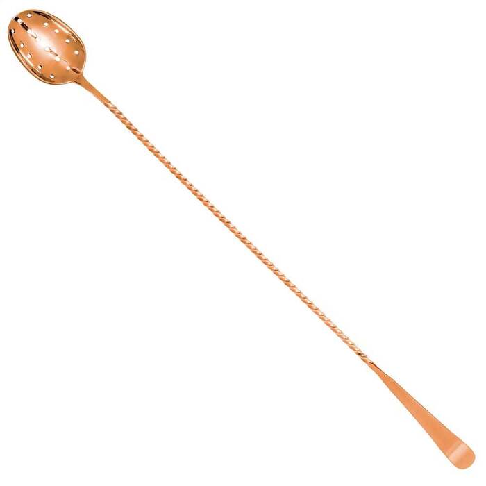 Biloxi Copper Strainer Bar Spoon 34. 5cm