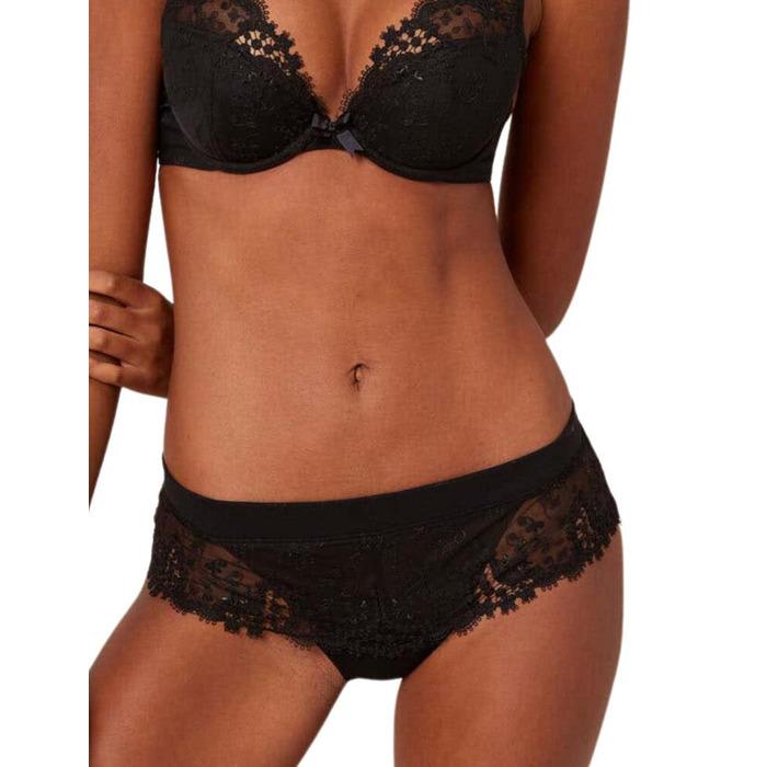 Simone Perele Wish Shorty Brief - Black - L - 14