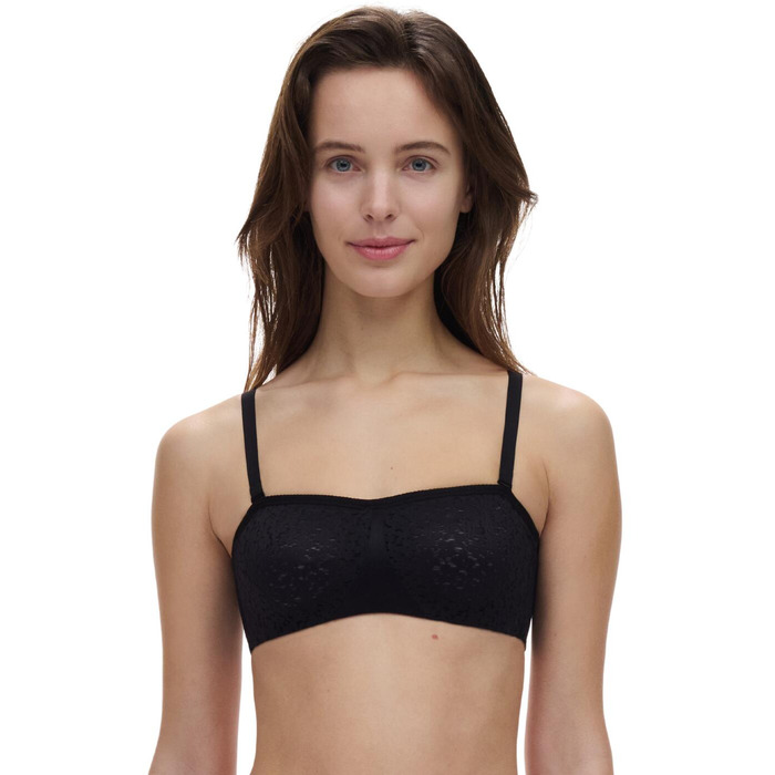 Chantelle Norah Bandeau Bra - Black - 32B