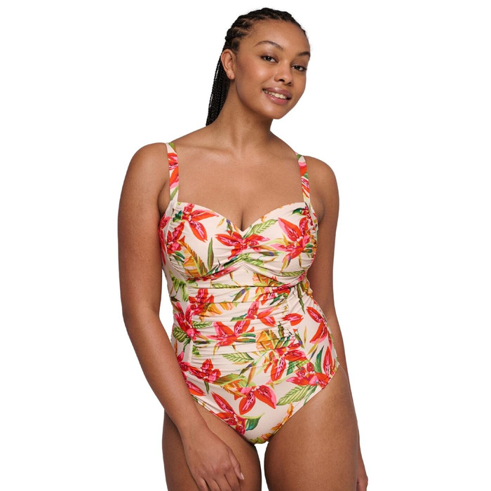 Prima Donna Swim Tanzania Full Cup Control Swimsuit - Calm Tropics - 36D