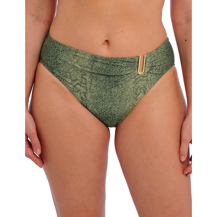 Fantasie Maya Bay Mid Rise Bikini Brief - Peridot - 2XL - 18