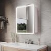 ELEGANT 550 x 700mm LED Bathroom Mirror Cabinet with Touch Sensor, Dimmer, Anti