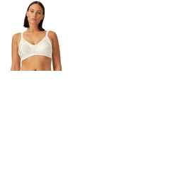 Naturana Printed Minimiser Soft Cup Bra