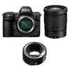 Nikon Z8 Mirrorless Camera with Z 24-70mm f/4 S Lens with FTZ II Mount Adapter