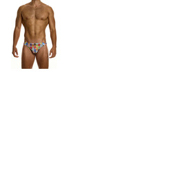 Modus Vivendi Rainbow Hearts Mesh Low Cut Brief