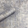 Etta Industrial Textured Wallpaper Blue