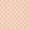 Retro Geometric Circle Wallpaper Peach