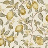 Amalfi Lemon Wallpaper Cream