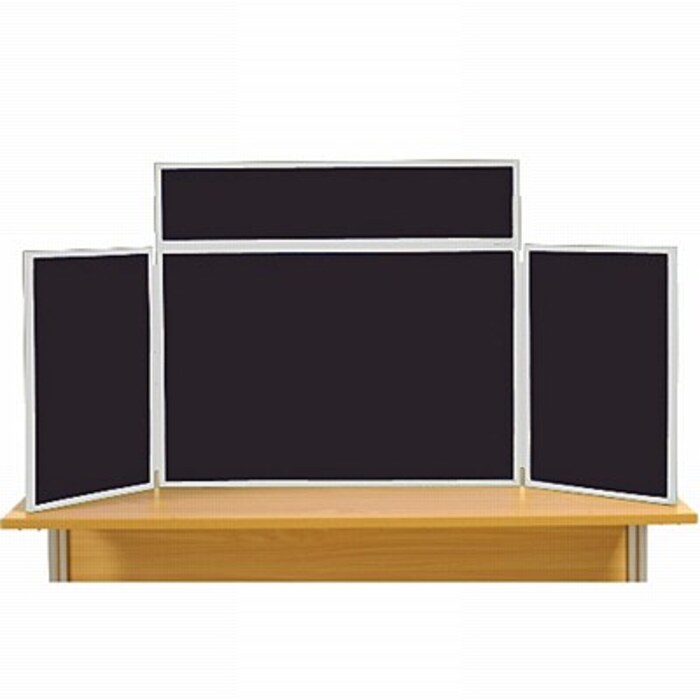 Midi Desk Top Display Stand Grey Frame