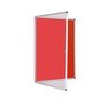 Internal Felt Tamperproof Noticeboard 900x600mm Red
