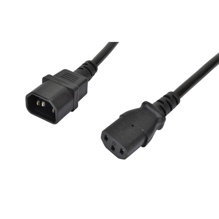 IEC Extension Lead Male To Female 10m - Kettle Style Connectors