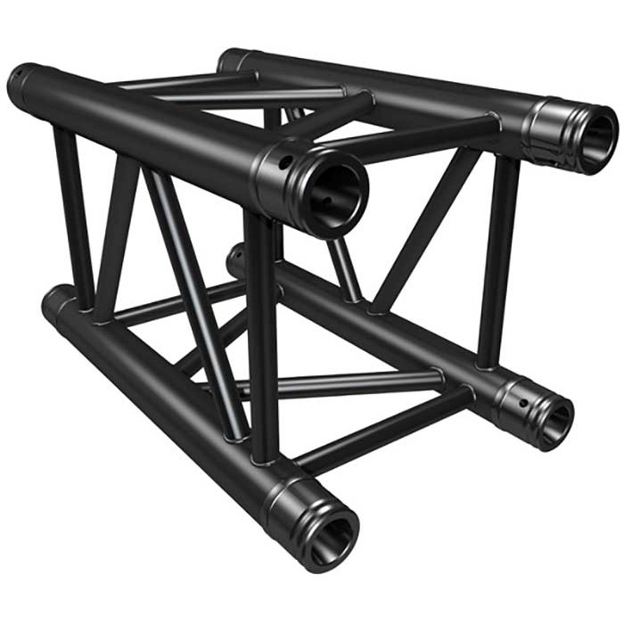 Black Quad Trussing 290 50mm Tube Prolyte H30 Compatible - 0. 5M