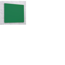 Wall Mounted Glass Board 1200 x 900mm Green