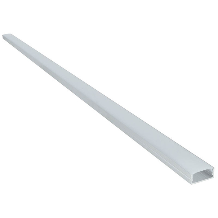 Aluminium LED Tape Profile - Wide Crown 2m