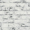 New England Rustic Brick Wallpaper White AS Creation 9078