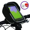 BTR Deluxe Bicycle Handlebar Bike Phone Bag with Built