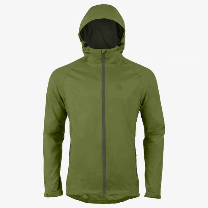 Highlander Stow & Go Waterproof Jacket, Olive, XL