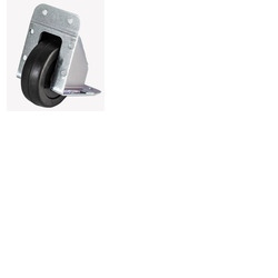 2. 52" 64mm Non Rattle Recessed Caster