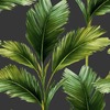 Kailani Leaf Wallpaper Charcoal