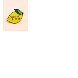 Slightly Bitter Pin Badge