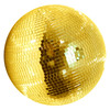 Professional Gold Coloured Mirror Ball