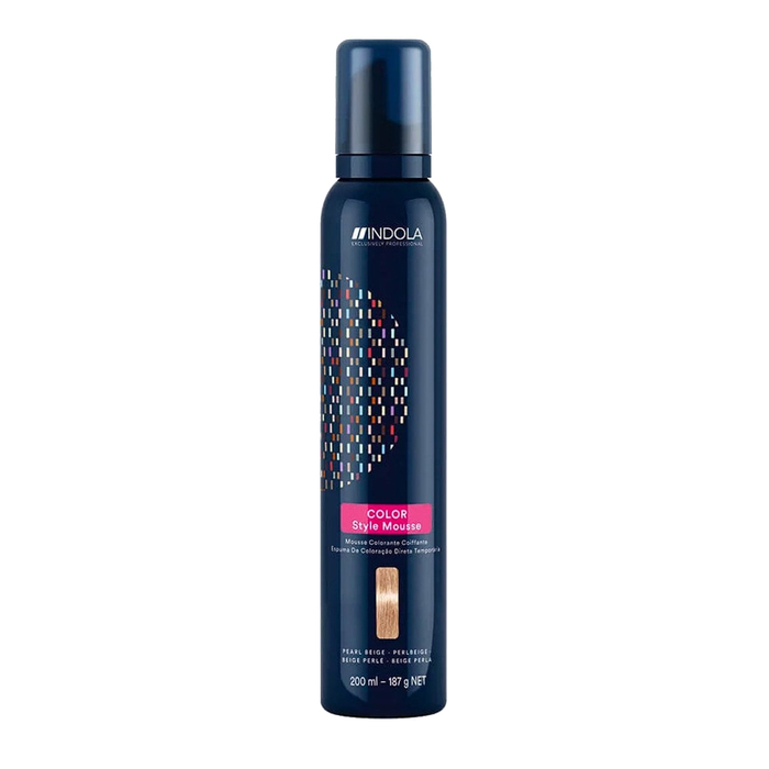 Indola Colour Mousse - Pearl Beige 200ml