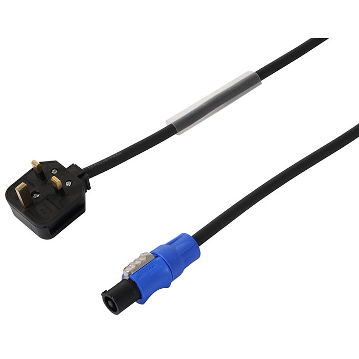 Powercon to 13A 1.5mm Titanex Rubber Cable