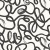 Squiggle Wallpaper Black