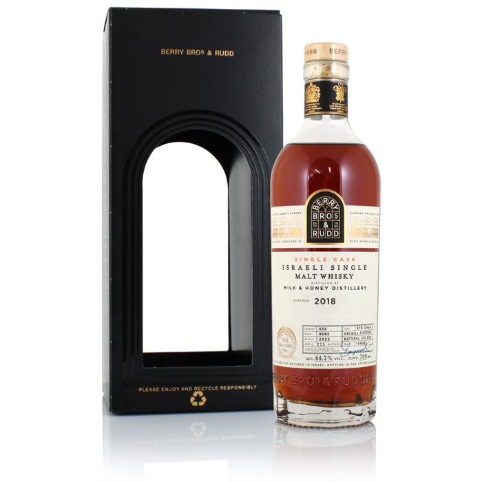 Milk & Honey 2018 4 Year Old Berry's Cask #858