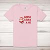 Santa Loves A Ho Adult T